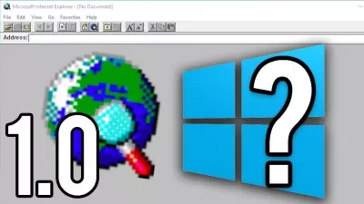 Phiên bản IE đầu tiên có giao diện cực kỳ đơn giản (Ảnh: Internet) Phiên bản IE đầu tiên có giao diện cực kỳ đơn giản (Ảnh: Internet)