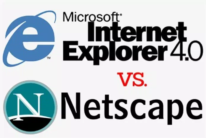 IE 4 ra mắt cũng là lúc Microsoft bị kiện chống độc quyền (Ảnh: Internet)