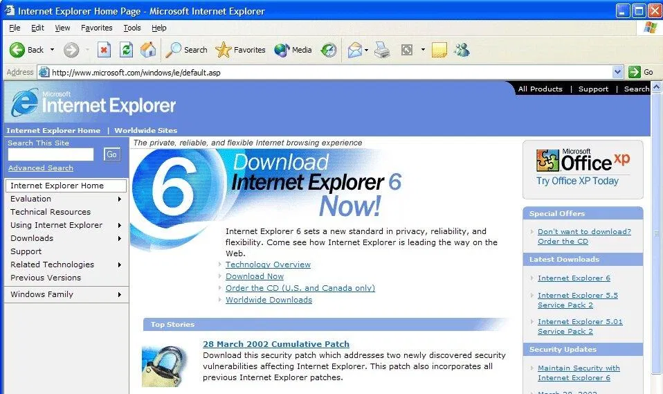 Phiên bản IE 4 được phổ biến rộng rãi với người dùng Internet thời điểm đó (Ảnh: Internet) Phiên bản IE 4 được phổ biến rộng rãi với người dùng Internet thời điểm đó (Ảnh: Internet)