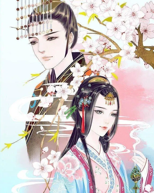 Poster truyện ngôn tình nữ cường nam nhược Độc hậu ở trên, trẫm ở dưới (Ảnh: Internet)