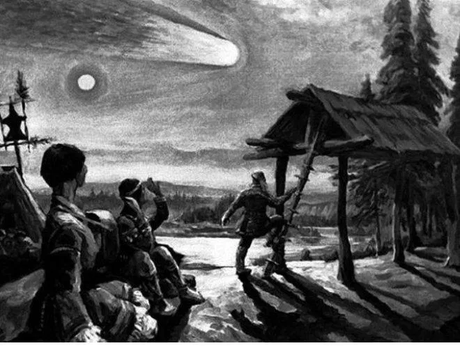 Ảnh minh hoạ tia sáng xanh xé ngang bầu trời Siberi Nga (Nguồn: Internet) Ảnh minh hoạ tia sáng xanh xé ngang bầu trời Siberi Nga (Nguồn: Internet)