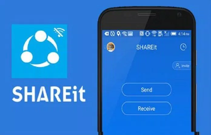 Ứng dụng SHAREit trên điện thoại Android (Ảnh: Internet).