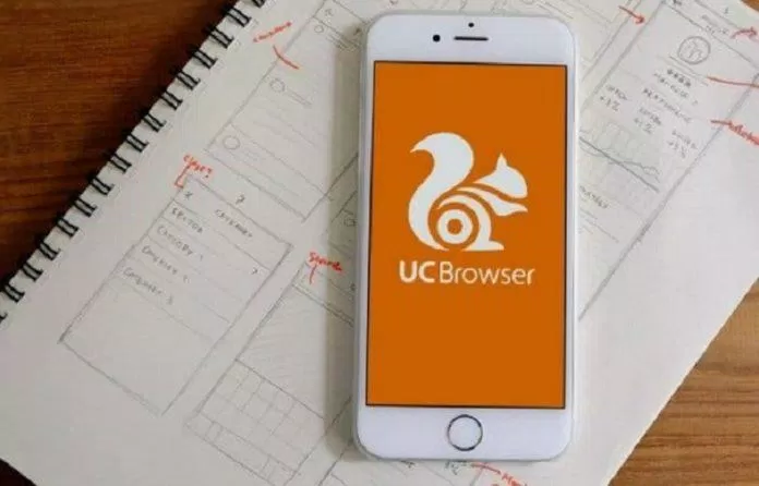 Ứng dụng UC Browser trên điện thoại Android (Ảnh: Internet).
