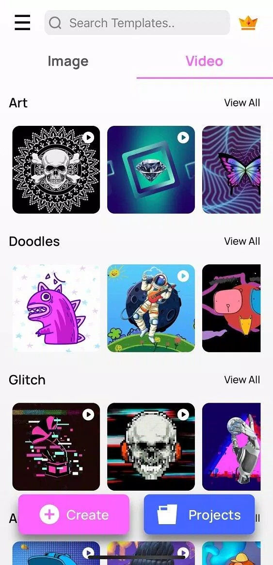 Ứng dụng NFT Creator! có rất nhiều hình mẫu độc lạ (Nguồn: Internet) Ứng dụng NFT Creator! có rất nhiều hình mẫu độc lạ (Nguồn: Internet)