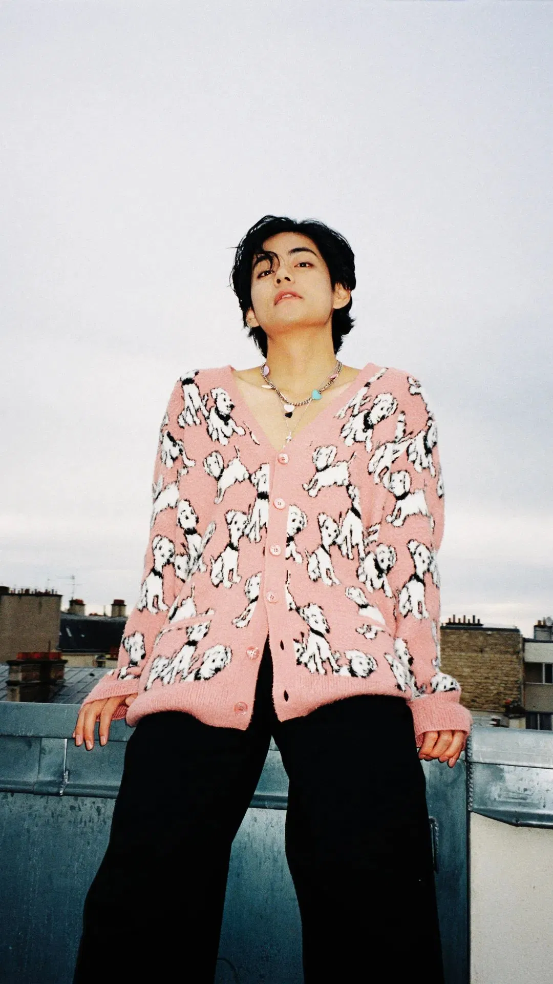 Vibe của V rất phù hợp với đất trời Paris (Ảnh: Internet)