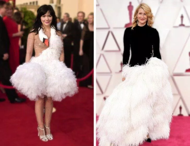 Björk và Laura Dern (Ảnh: Internet)