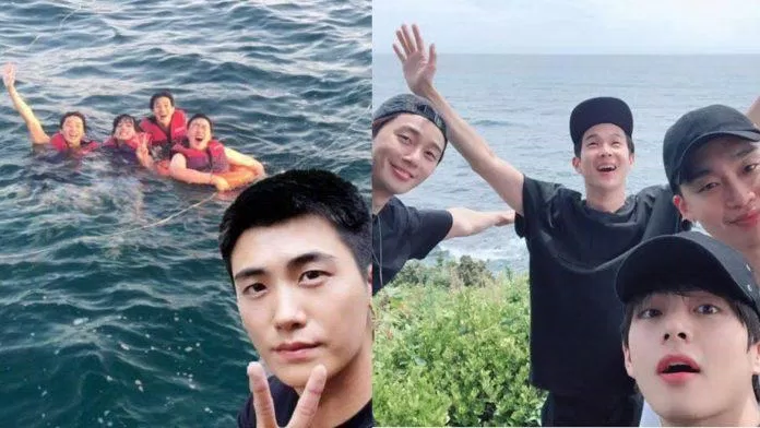 “In The Soop: Friend Vacation của hội bạn thân quyền lực Wooga sắp sửa lên sóng khiến fan đứng ngồi không yên bạn thân Choi Woo Sik idol KPOP In The Soop In The Soop Friend Vacation KPOP Park Hyung Sik Park Seo Joon Peakboy V BTS wooga