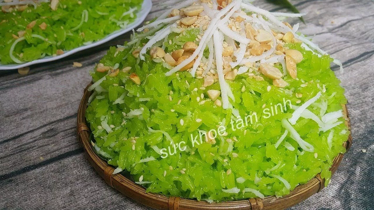 Xôi lá dứa. (Ảnh: internet)