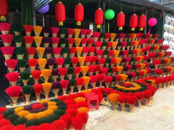 Làng hương Thủy Xuân (Ảnh: Việt Đăng Di).