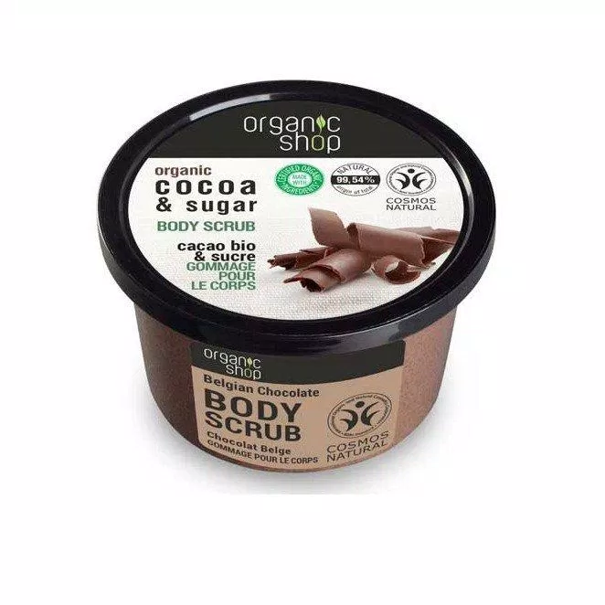 Organic Cocoa & Sugar Body Scrub (Nguồn: Internet) Organic Cocoa & Sugar Body Scrub (Nguồn: Internet)