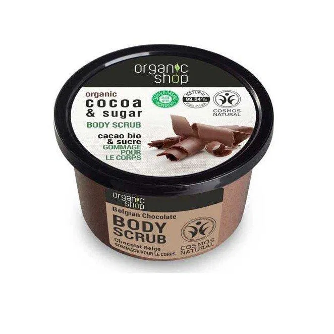Organic Cocoa & Sugar Body Scrub (Nguồn: Internet) Organic Cocoa & Sugar Body Scrub (Nguồn: Internet)
