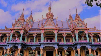 Khu vực chánh điện của ngôi chùa (Ảnh: Internet). Khu vực chánh điện của ngôi chùa (Ảnh: Internet).