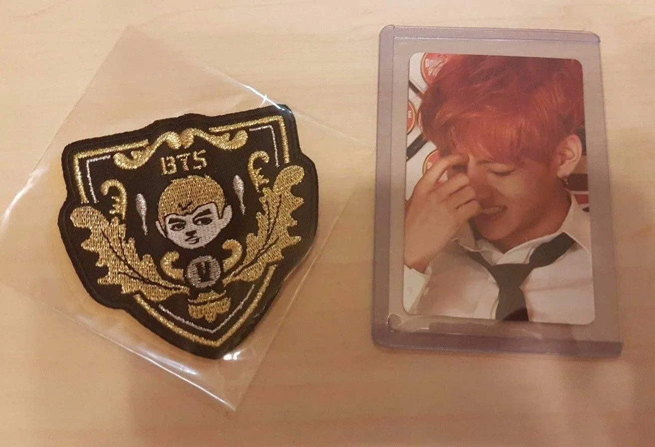 BTS V photocard (Ảnh: Internet)