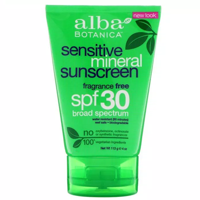 Alba Botanica Sensitive Mineral Sunscreen SPF 30 ( Ngu