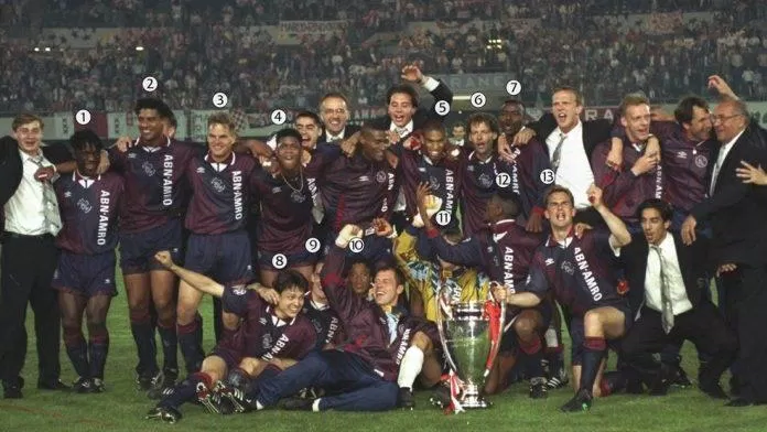 Ajax vô địch Champions League 1994/95 (Ảnh: Internet) Top 10 đội bóng vô địch Champions League nhiều nhất trong lịch sử - BlogAnChoi