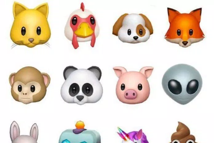 Các animoji theo chủ đề động vật (Ảnh: Internet)