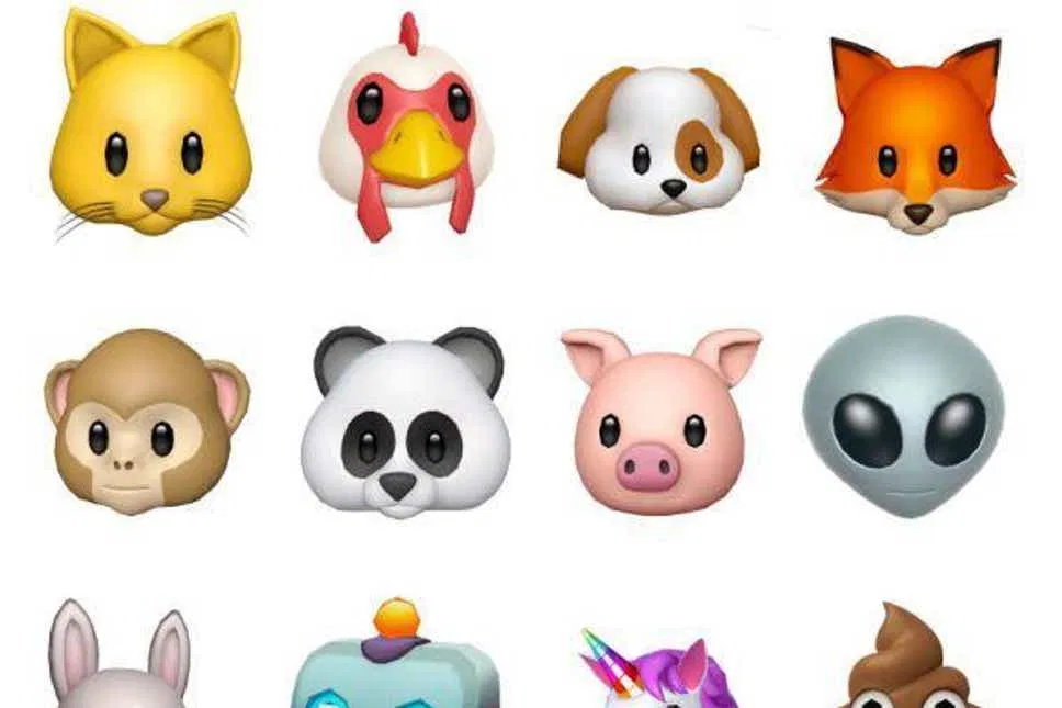 Các animoji theo chủ đề động vật (Ảnh: Internet) Các animoji theo chủ đề động vật (Ảnh: Internet)