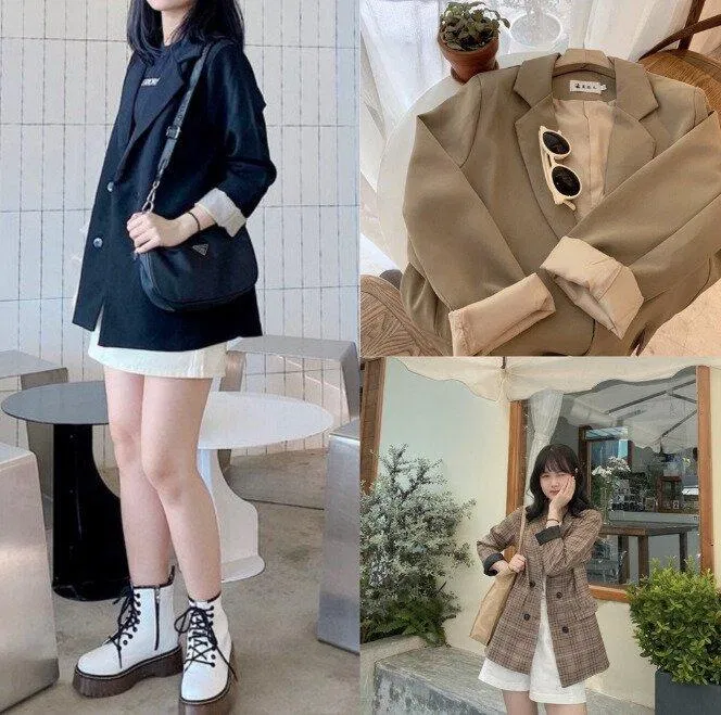 Blazer của shop Kozoda Nelly trên shopee (Nguồn: Internet) Blazer của shop Kozoda Nelly trên shopee (Nguồn: Internet)