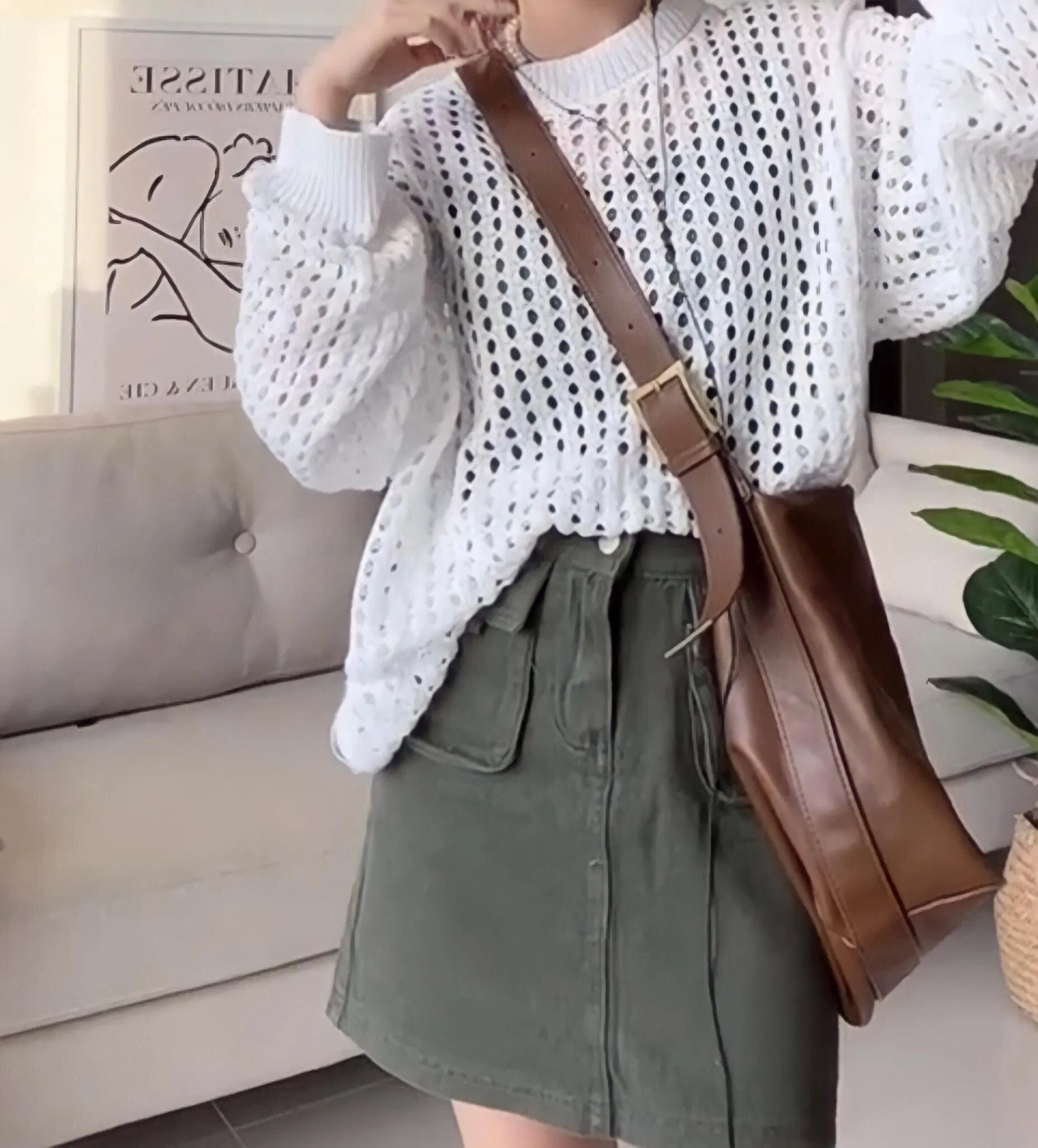 Cách phối đồ với áo lưới(Nguồn: Internet )