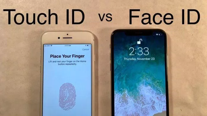 Nhận diện bằng vân tay Touch ID dễ sử dụng hơn nhận diện bằng khuôn mặt Face ID (Ảnh: Internet) Nhận diện bằng vân tay Touch ID dễ sử dụng hơn nhận diện bằng khuôn mặt Face ID (Ảnh: Internet)