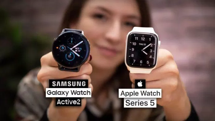 Đồng hồ thông minh của Apple vẫn vượt trội hơn đối thủ như Samsung (Ảnh: Internet)