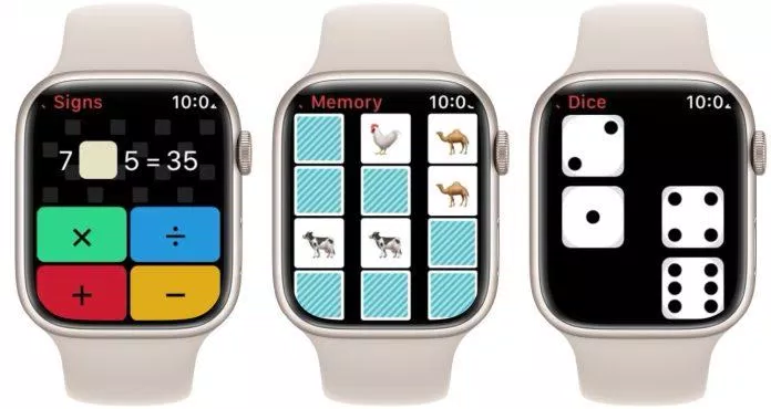 Game Brainess trên đồng hồ thông minh Apple Watch (Ảnh: Internet).