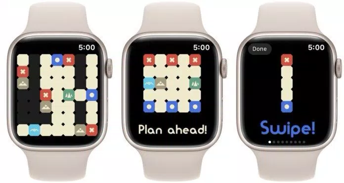Game Tiny Armies trên đồng hồ thông minh Apple Watch (Ảnh: Internet).
