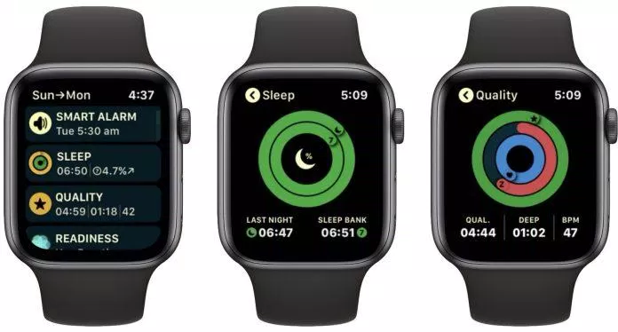 Ứng dụng theo dõi giấc ngủ AutoSleep trên đồng hồ thông minh Apple Watch (Ảnh: Internet).