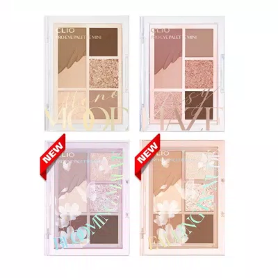 Bảng Phấn Mắt Clio Pro Eye Palette Mini có bảng màu là những gam màu trung tính, có thể hợp mọi tông da (Ảnh: internet)