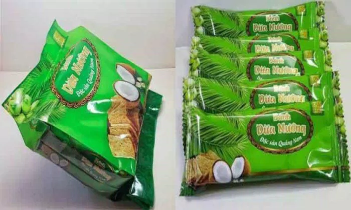 Bánh dừa nướng có hương vị (Nguồn: Internet)
