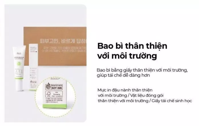 Bao bì thân thiện với môi trường (Ảnh: Internet).