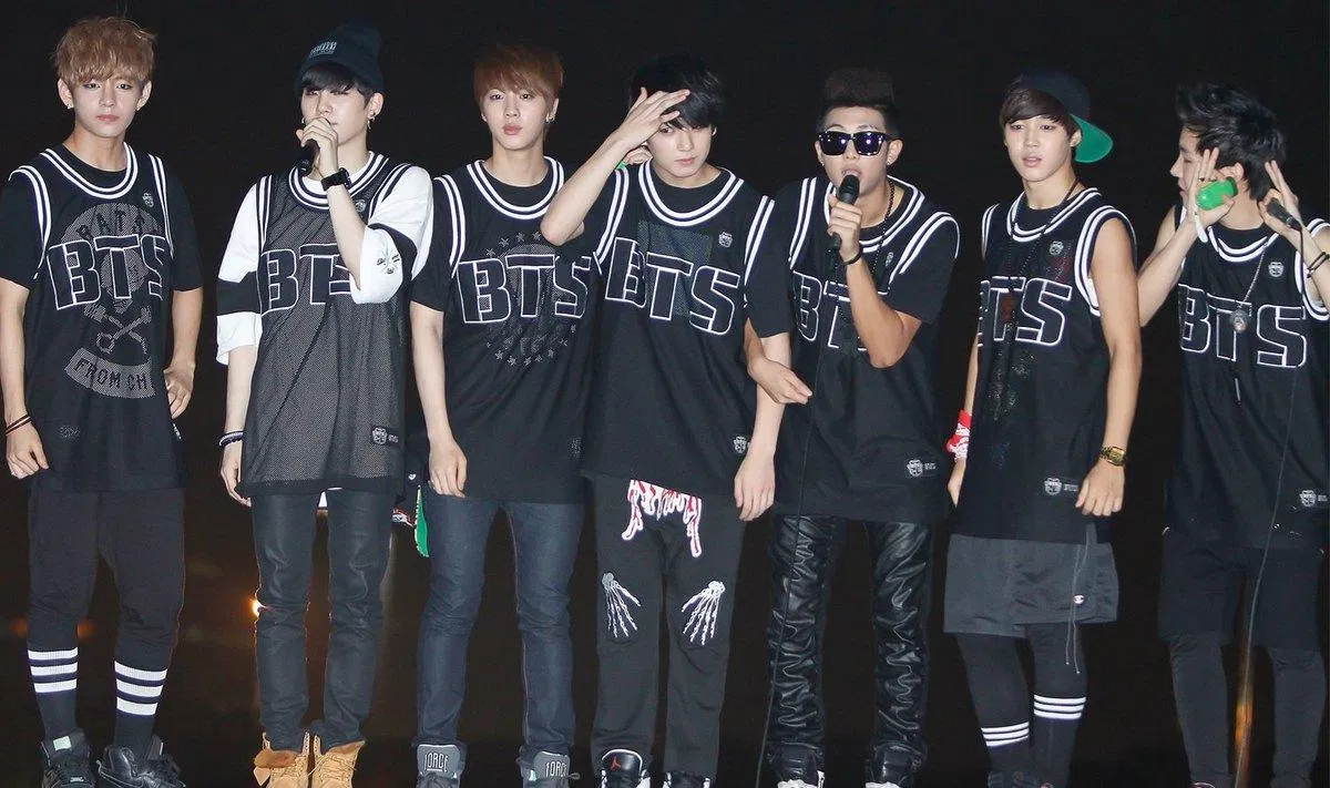 BTS thời điểm mới debut (Ảnh: Internet)