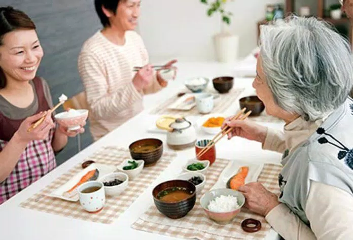 Bữa ăn chia nhỏ ở Nhật Bản (Ảnh: Internet)