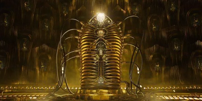 Buồng sinh xịn sò bậc nhất của tộc người Sovereign dùng để tạo ra Adam Warlock (Nguồn: Internet)