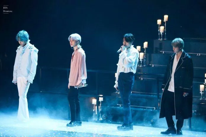 Vocal line của BTS. Từ trái qua phải: V, Jimin, Jungkook, Jin ( Nguồn ảnh: Internet )