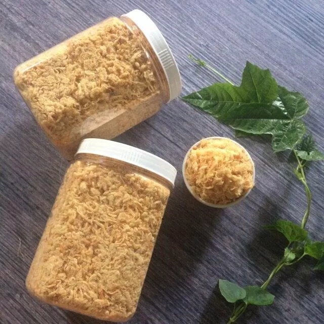 Chà bông bảo quản ở hộp kín.