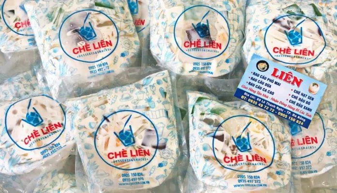 Chè Liên hiện đã có đóng gói để khách có thể mang về (Nguồn: Internet)