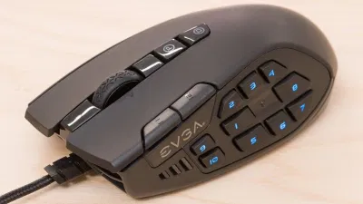 Chuột chơi game MMO EVGA X15 (Ảnh: Internet) Chuột chơi game MMO EVGA X15 (Ảnh: Internet)
