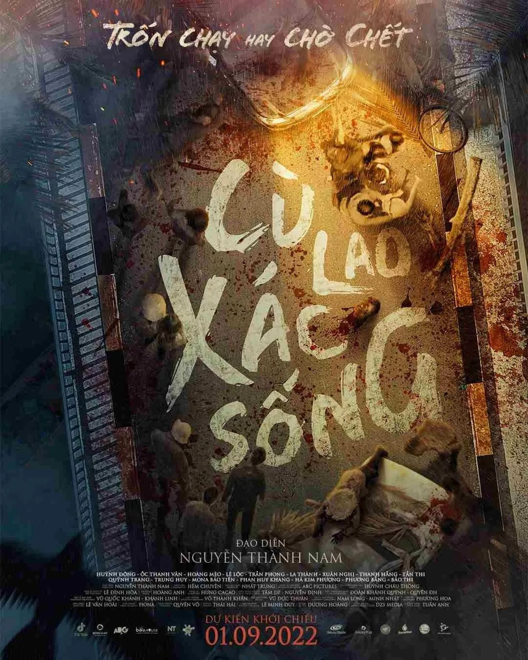 Cù lao xác sống là bộ phim về đề tài zombie đầu tiên của Việt Nam. Nguồn: internet