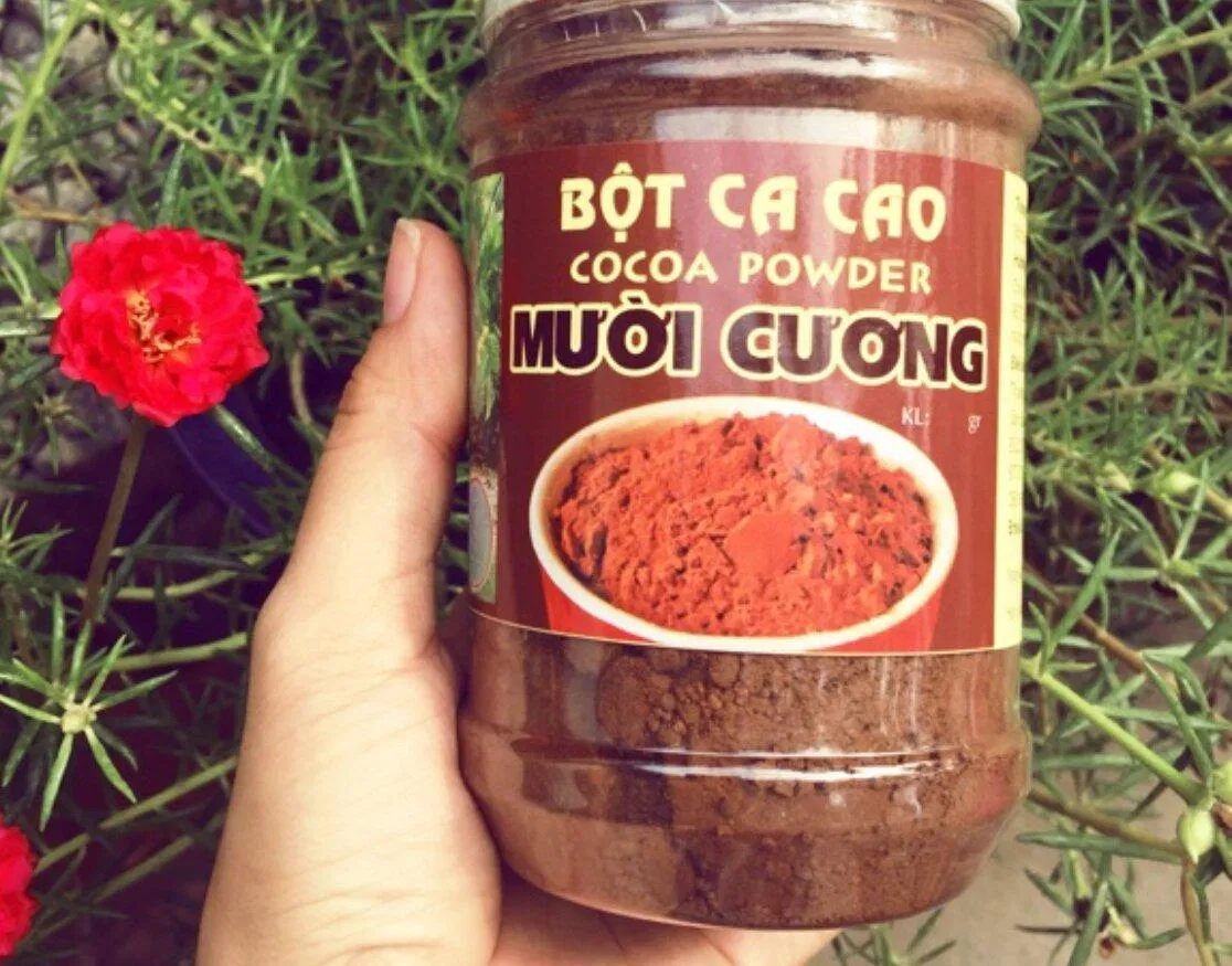 Đặc sản bột ca cao Mười Cương Cần Thơ. (Ảnh: Internet)