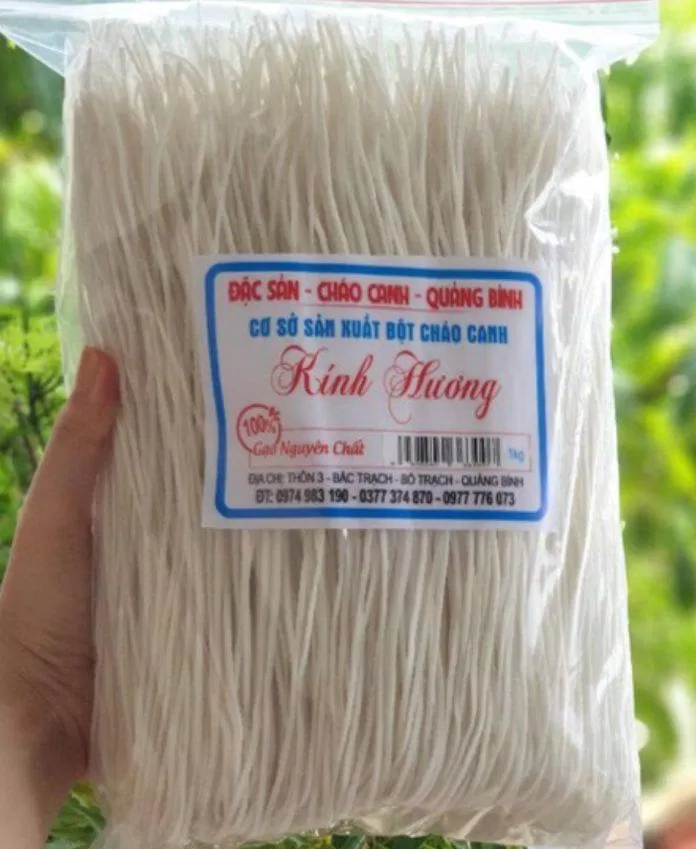 Đặc sản bột cháo canh. (Ảnh: Internet)