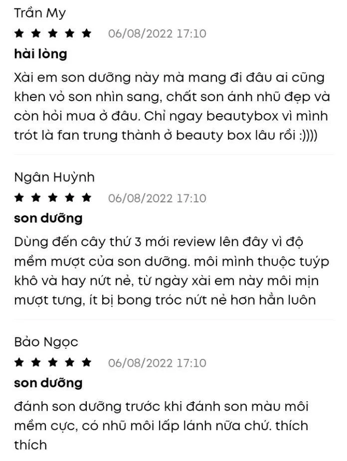 Một vài nhận xét của khách mua hàng về sản phẩm (ảnh: BlogAnChoi)