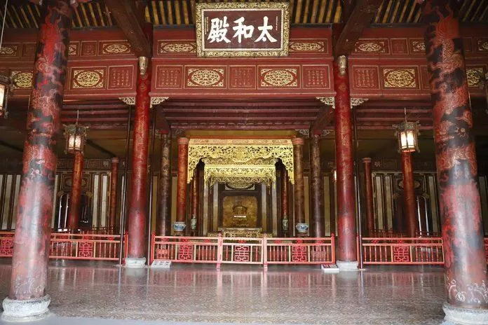 Điện Thái Hoà - Kinh thành Huế (Ảnh: Internet) Điện Thái Hoà - Kinh thành Huế (Ảnh: Internet)