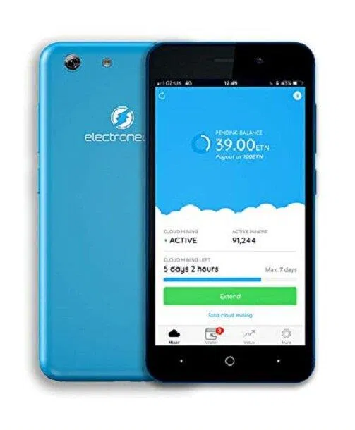 Điện thoại blockchain Electroneum M1 (Ảnh: Internet) Điện thoại blockchain Electroneum M1 (Ảnh: Internet)