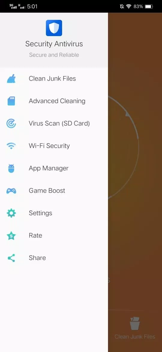 Ứng dụng diệt virus Security Antivirus cho điện thoại Android (Ảnh: Internet)