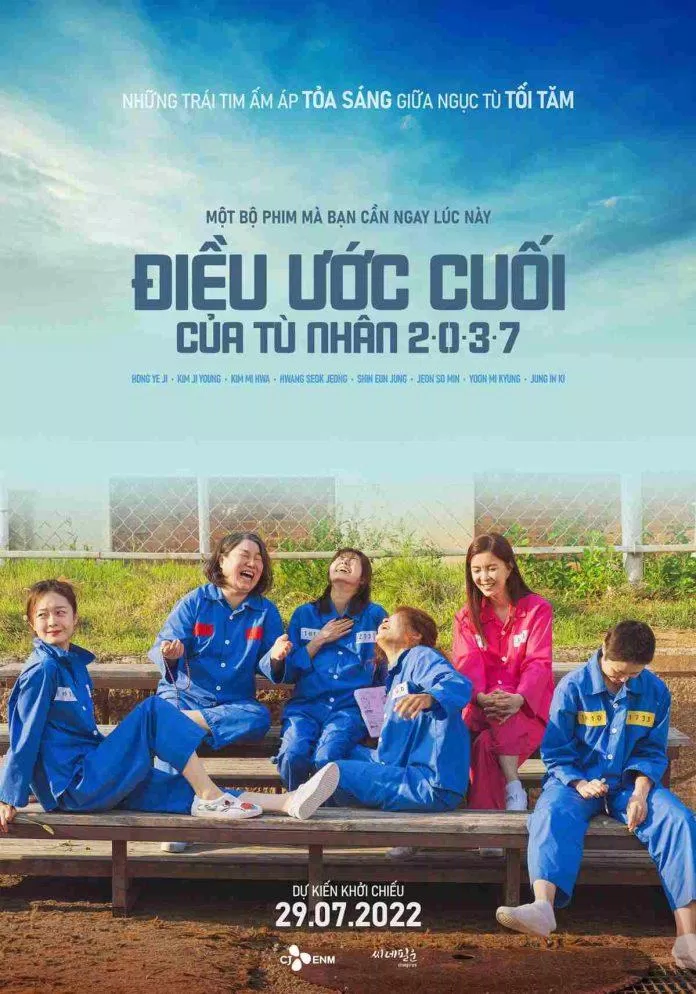 Poster phim Điều ước cuối của tù nhân 2037 (Ảnh: Internet)