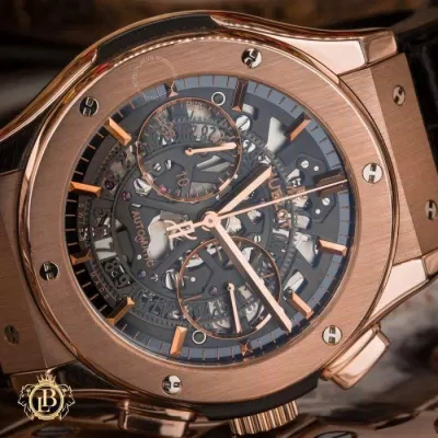 Đồng hồ Hublot Classic Fusion Aerofusion King Gold