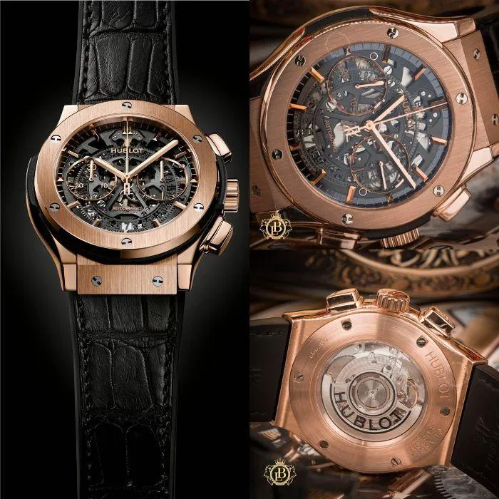 Đồng hồ Hublot Classic Fusion Aerofusion King Gold. Nguồn: Internet Đồng hồ Hublot Classic Fusion Aerofusion King Gold. Nguồn: Internet