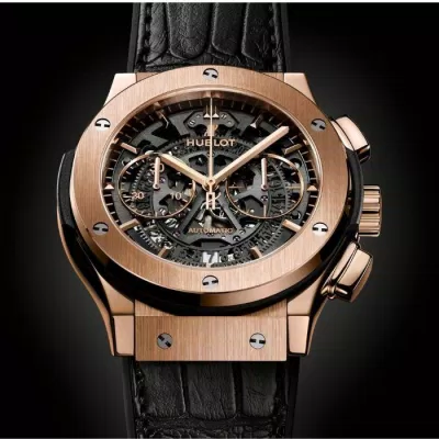 Đồng hồ Hublot Classic Fusion Aerofusion King Gold