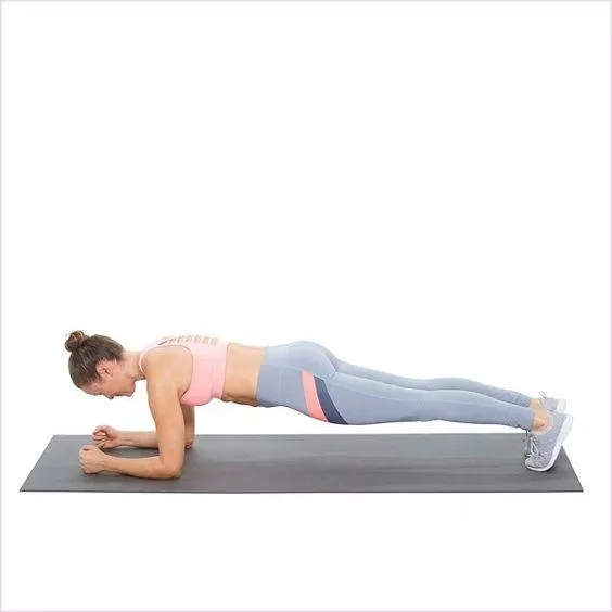 Tư thế Plank tác động đến tất cả cơ trong cơ thể bạn. (Nguồn ảnh: Internet) Tư thế Plank tác động đến tất cả cơ trong cơ thể bạn. (Nguồn ảnh: Internet)